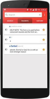 Advanced English Dictionary android App screenshot 2