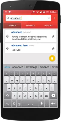 Advanced English Dictionary android App screenshot 3