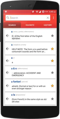 Advanced English Dictionary android App screenshot 5